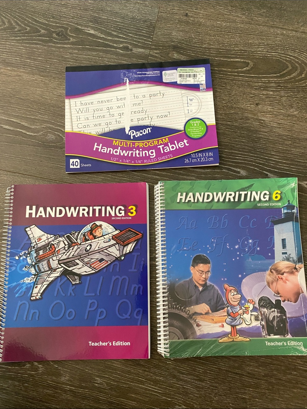BJU Press handwriting